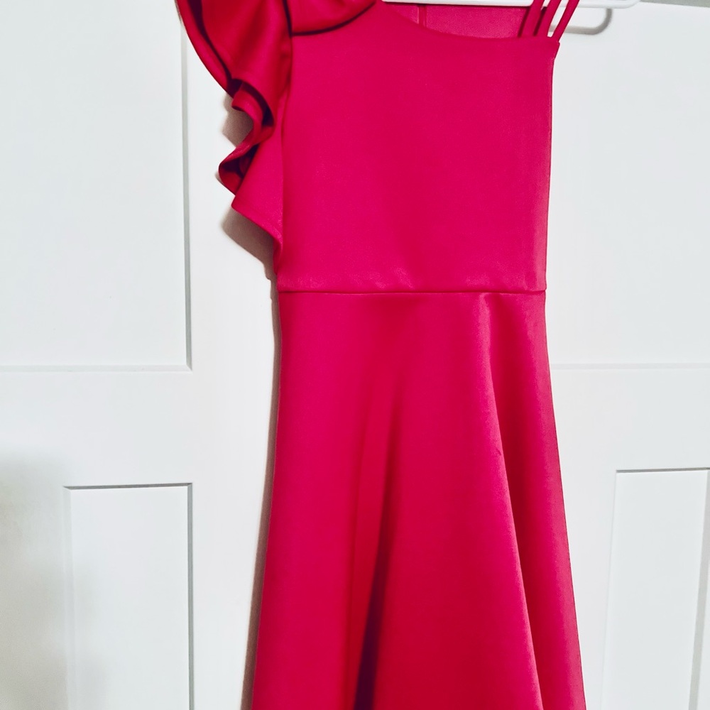 Bonnie Jean Bright Pink Formal Dress